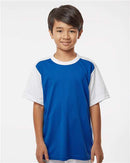 Alleson Athletic Youth Crewneck Pullover Baseball Jersey 532CJY