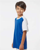 Alleson Athletic Youth Crewneck Pullover Baseball Jersey 532CJY