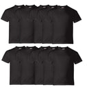 EG PRO Girls Undershirt T-Shirts 10-Pack Basic Tees for Everyday Wear Soft Cotton Essentials