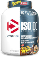 Dymatize ISO 100 Hydrolyzed Whey Protein 5lb Cocoa Pebbles Post Workout Bulk