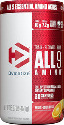 Dymatize All 9 Amino Acid Supplement Fruit Fusion Rush Protein