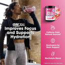 Optimum Nutrition Amino Energy Powder Plus Focus, with BCAA, Electrolytes, and Caffeine, Watermelon, 30 Servings
