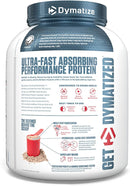 Dymatize ISO 100 Hydrolyzed Whey Protein 5lb Fudge Brownie Post Workout Bulk
