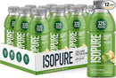 Isopure Zero Carb 32g Clear Protein Ready-to-Drink, Whey Protein Isolate, Alpine Punch, 12 Pack