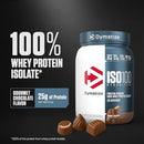 Dymatize ISO 100 Hydrolyzed Whey Protein 1.4lb Gourmet Chocolate Post Workout