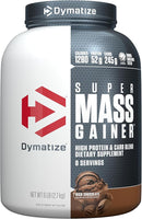 Dymatize Super Mass Gainer Protein 6lb Chocolate Weight Gain Fitness Shake
