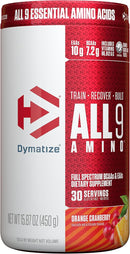 Dymatize All 9 Amino Acid Supplement Orange Cranberry Protein