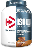 Dymatize ISO 100 Hydrolyzed Whey Protein 5lb Chocolate Peanut Butter Gym Shake