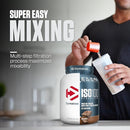 Dymatize ISO 100 Hydrolyzed Whey Protein 3lb Fudge Brownie Post Workout Shake