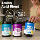 Optimum Nutrition Amino Energy Powder, Concord Grape, 9.5 Oz