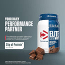 Dymatize Elite 100% Whey Protein 2lb Chocolate Muscle Recovery Fitness