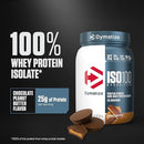 Dymatize ISO100 Protein Powder, 100% Whey Isolate, Chocolate Peanut Butter | 25g Protein, Hydrolyzed, Fast-Absorbing, Supports Muscle Health, 5.5g BCAAs, Gluten-Free, 20 Servings, 1.34 lb