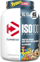 Dymatize ISO 100 Hydrolyzed Whey Protein 3lb Fruity Pebbles Muscle Building
