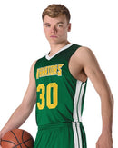Alleson Athletic Men's Single Ply Basketball Jersey 538J