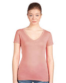 Next Level Women T Shirt V Neck 3-Pack  Ideal Short Sleeve More Comfort