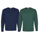 Hanes - Essential-T Long Sleeve T-Shirt Tees - 2 Pack