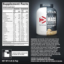 Dymatize Super Mass Gainer Protein 6lb Vanilla Post Workout Bulk Weight Gain