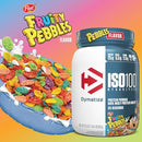 Dymatize ISO 100 Hydrolyzed Whey Protein 5lb Fruity Pebbles Fitness Recovery
