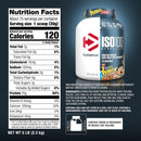 Dymatize ISO 100 Hydrolyzed Whey Protein 5lb Fruity Pebbles Fitness Recovery