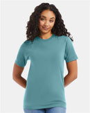 Hanes Beefy-T Women T Shirt Tees Short Sleeve 2-Pack Upto 5XL Sizes Available