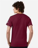 3 Pack of Men T Shirts by Champion Classy & Casual Cardinal/DarkGreen/NightBlue