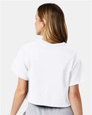 Champion Women T Shirt Crop Tee Heritage Cotton Premium