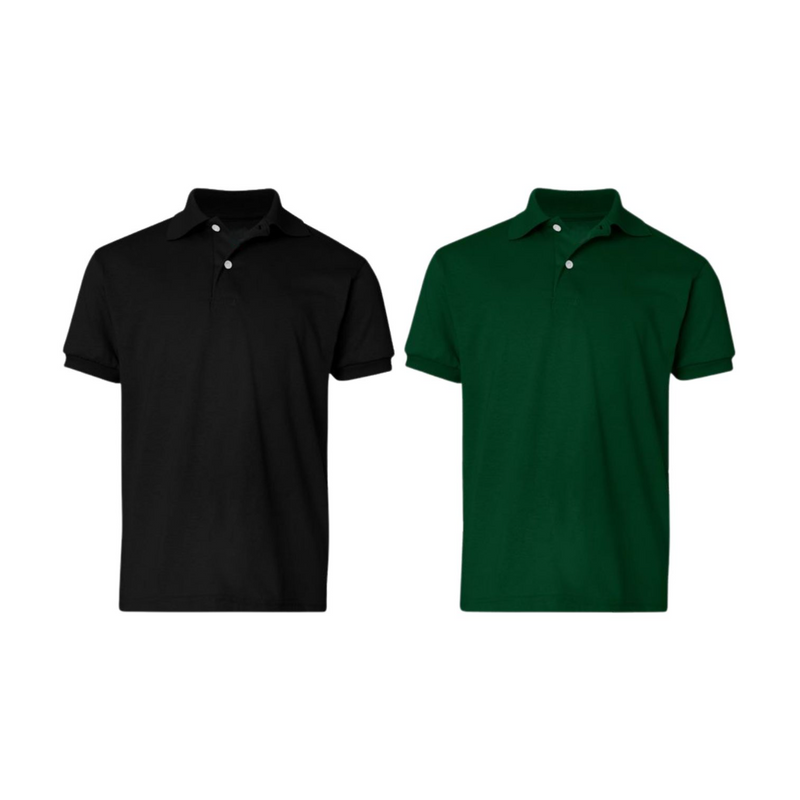 EG PRO Girl Ecosmart Jersey Polo Stylish and Unique Style - 2 Pack
