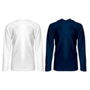 EG PRO  Women Hooded Tee Basic Training  L/S (Set-In Sleeves) - Moisture Wicking - 2 Pack
