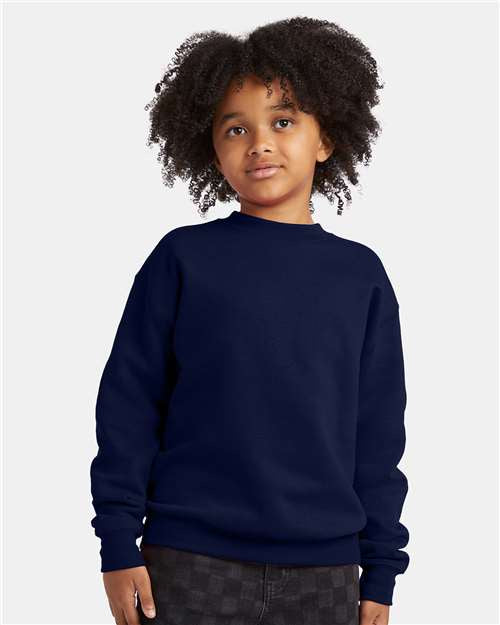 EG PRO Youth Girls Sweatshirt Ecosmart Crewneck