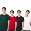 EG PRO Mens T Shirts Crewneck Undershirt for Men Casual and Daily Wear - 4 Pack