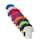 Gildan Youth T-Shirt Undershirts Short Sleeve Cotton Plain 10-Pack – Assorted Colors
