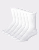 EG PRO 6-Pack Crew Socks Men's Performance Cushioned X-Temp Wicking