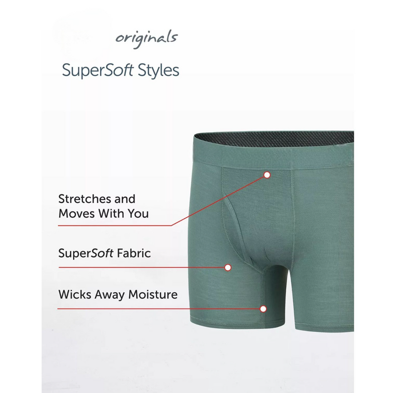 EG PRO Boxer Brief Underwear SuperSoft Assorted 5-Pack