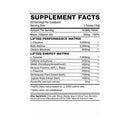 MuscleSport Lifted Pre Workout Energy Focus Pump Formula 30 Servings