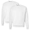 Hanes EcoSmart Fleece Crewneck Sweatshirt Pullover - 2 Pack, Soft Durable, Pill-Resistant, Long Sleeve for Men