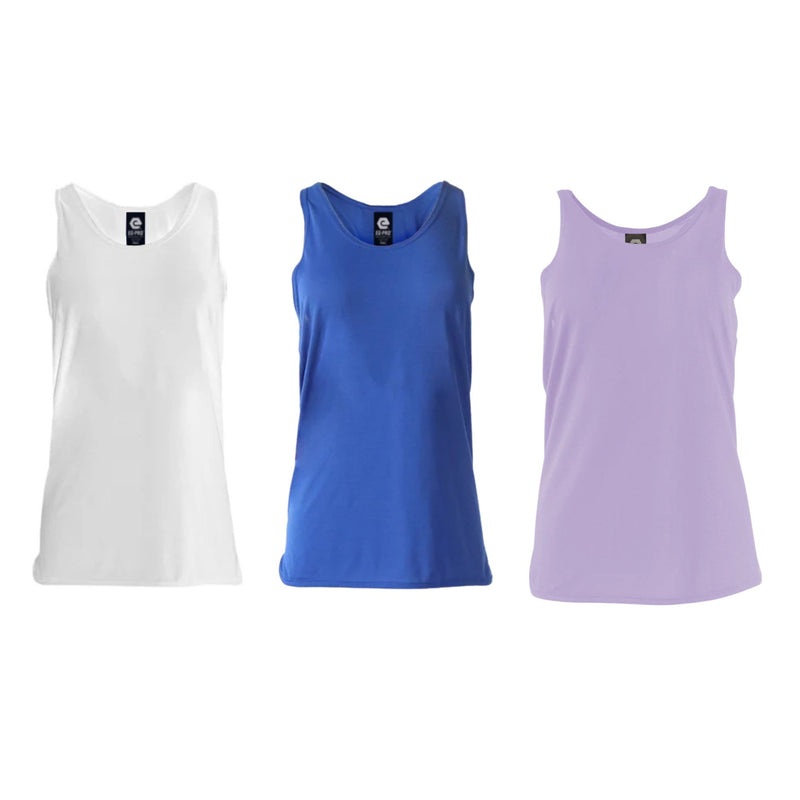 EG PRO Women's Racerback Tank Top 3-pack