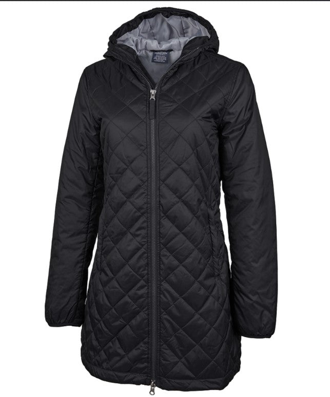 EG PRO Womens Parka Hooded Lithium Quilted