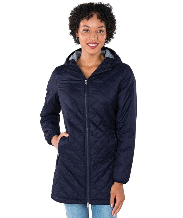 EG PRO Womens Parka Hooded Lithium Quilted