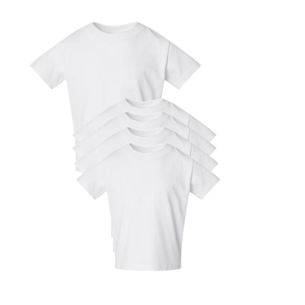 EG PRO 5 Pack Toddler T Shirts Tops Tees Super Soft