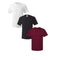 EG PRO Men Undershirts T Shirts Tees Tops Modern Fit Soft & Cozy - 3 Pack