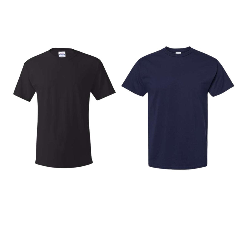 EG PRO 2 Pack Men Tees T Shirts Short Sleeve Cotton Crewneck Soft  2 Pack