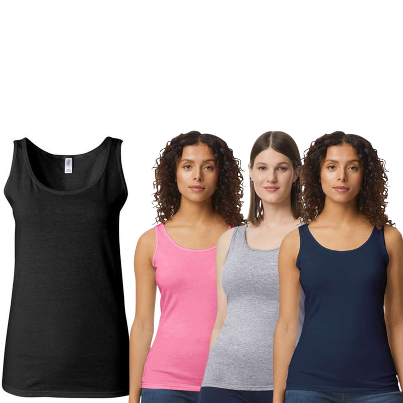 EG PRO Womens Tank Top Soft Style - 4 Pack