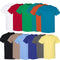 EG PRO Men's Heavyweight Cotton T-Shirt Undershirts 12-Pack Crewneck Tee for Everyday Wear