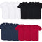 EG PRO Men's Heavyweight Cotton T-Shirt Undershirts 12-Pack Crewneck Tee for Everyday Wear
