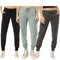 EG PRO Women Sweatpants Joggers Workout Running Loungewear Ultra Soft - 3 Pack