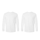 EG PRO Men T Shirts Long Sleeve Women Tees with Rib Cuffs Ultra Cotton - 2 Pack