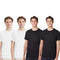 EG PRO Mens T Shirts Crewneck Undershirt for Men Casual and Daily Wear - 4 Pack
