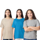 Gildan Unisex Youth  T Shirts Tees Short Sleeve Light Cotton - 3 Pack