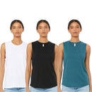 Bella + Canvas Women's Muscle Tank Jersey 3-Pack