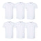 EG PRO 6 Pack Men Women Undershirts T-Shirt Tees Soft Style CVC